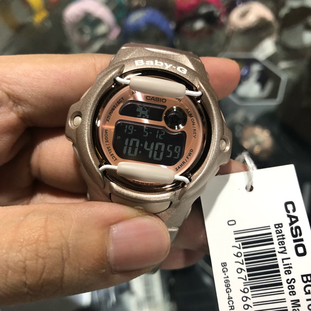 Casio Baby G Rose Gold Colored BG 169G 4 Shopee Malaysia