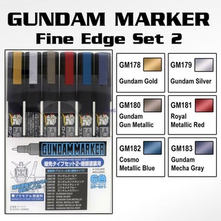 Mr.HOBBY Gundam Marker Basic Set