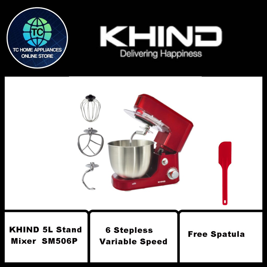 Khind 5L Stand Mixer (SM506P) Shopee Malaysia