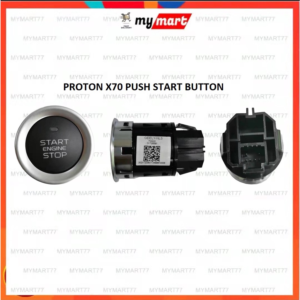 PROTON X70/PROTON X50 IGNITION PUSH START SWITCH BUTTON ONE-KEY START ...