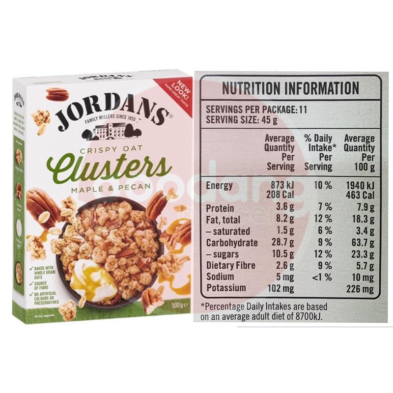 Jordans Chunky Nut Crispy Oat Clusters 500G At Woolworths, 53 OFF