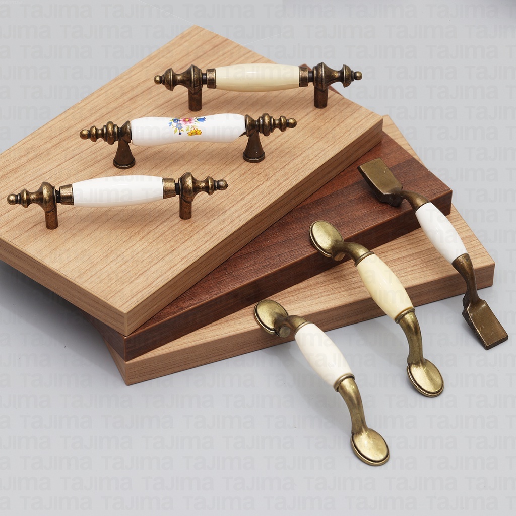 Antique Vintage Cabinet Handle with Screw Drawer Handle | Shopee Malaysia