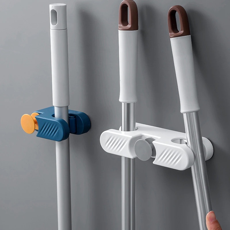 GANTUNGAN Mop Broom Hanger/Mop Broom Holder Single And Double BWR