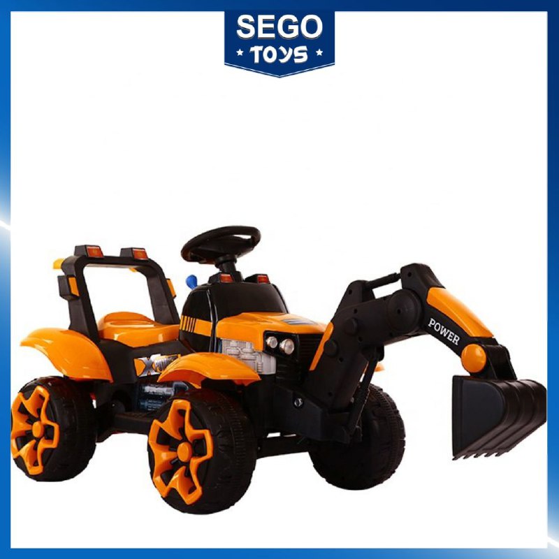 6V Kids Electric Excavator Toy Ride Shopee Malaysia