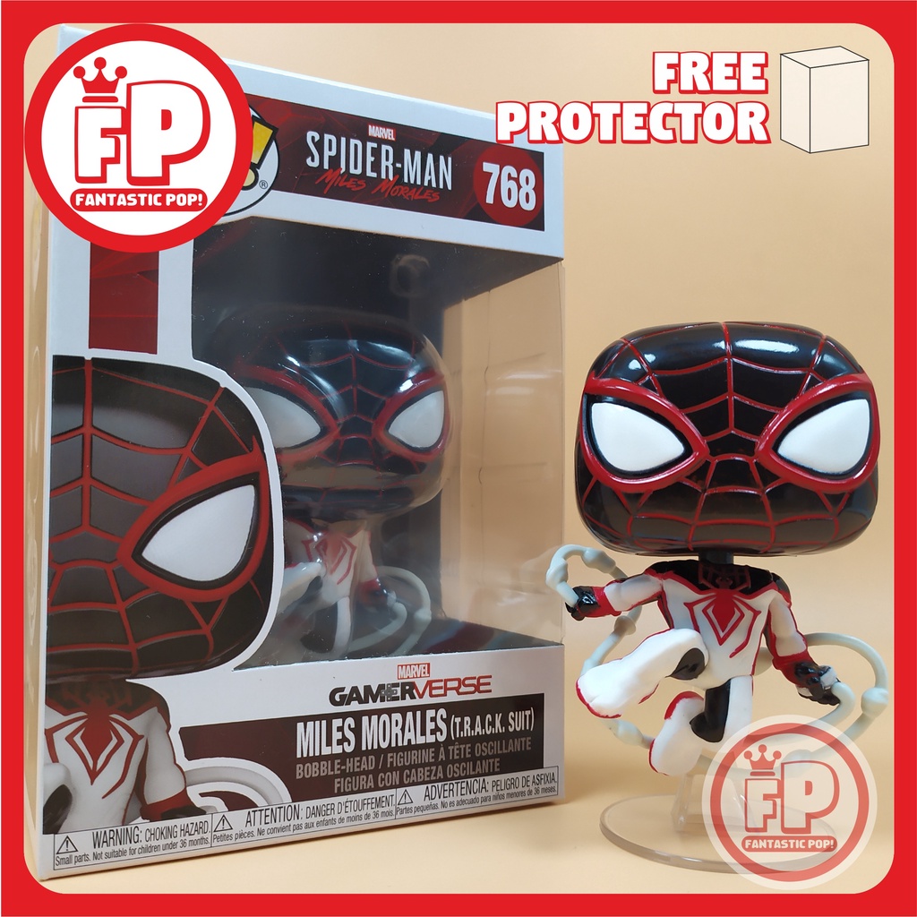 Figurine Miles Morales Track Suit / Spider-Man Miles Morales / Funko Pop  Marvel 768