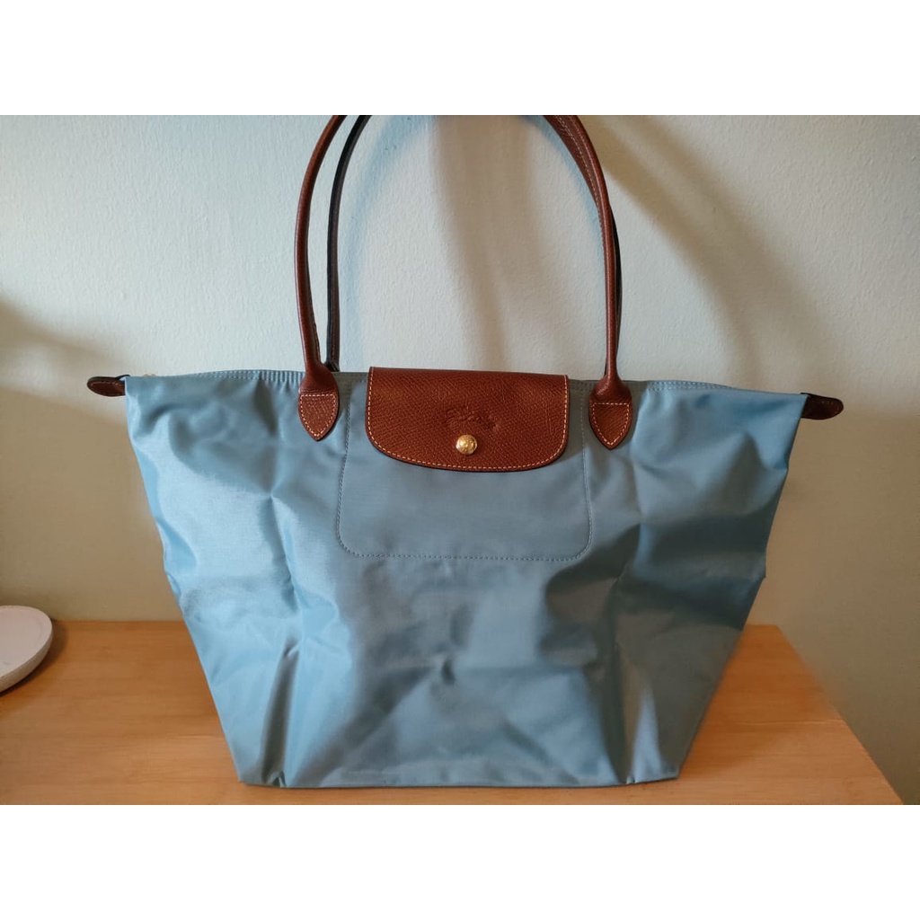 LONGCHAMP Umhängetasche LE PLIAGE FILET MINI in grün/ braun