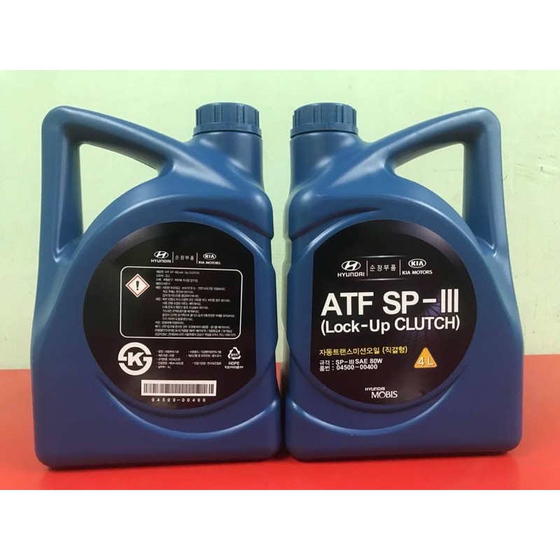 HYUNDAI / KIA ATF SP3/SP111/SPIII AUTO TRANSMISSION FLUID Shopee Malaysia