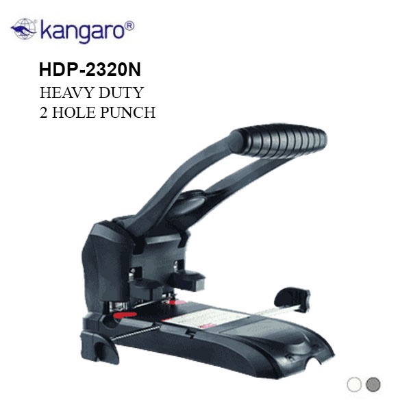 kangaro HDP-2320N Heavy Duty 2 Hole Punch (300 sheets punching capacity ...