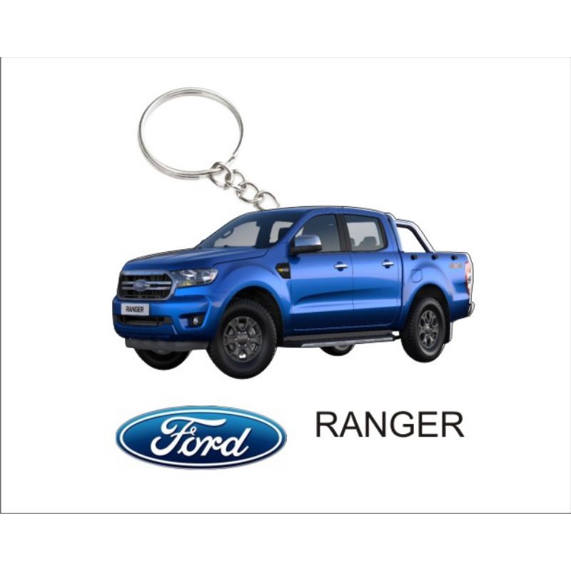 Ford ranger blue keychain (1pc) 2d | Shopee Malaysia