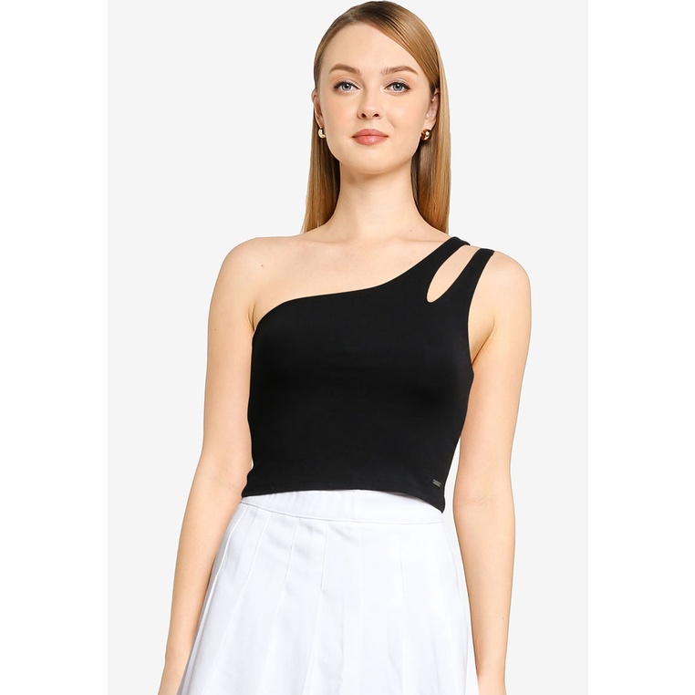 Hollister one shop shoulder top