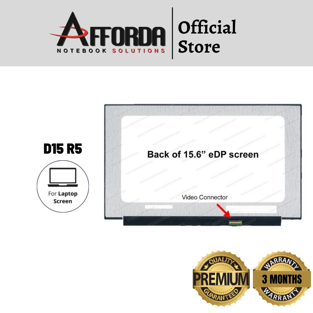 Huawei Matebook D15 R5 BOH-WAQ9R TV156FHM-NH1 15.6 30PINS Full HD IPS ...