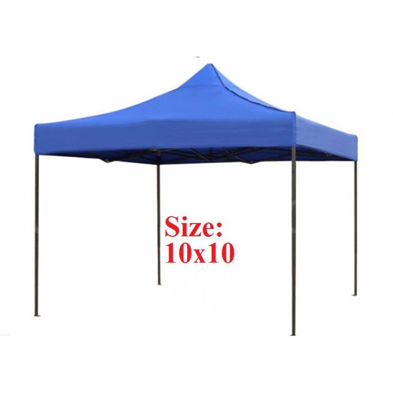 10 x 10 Roof 80cm Express Market Canopy Tent Portable 10 ft Kanopi Shopee Malaysia