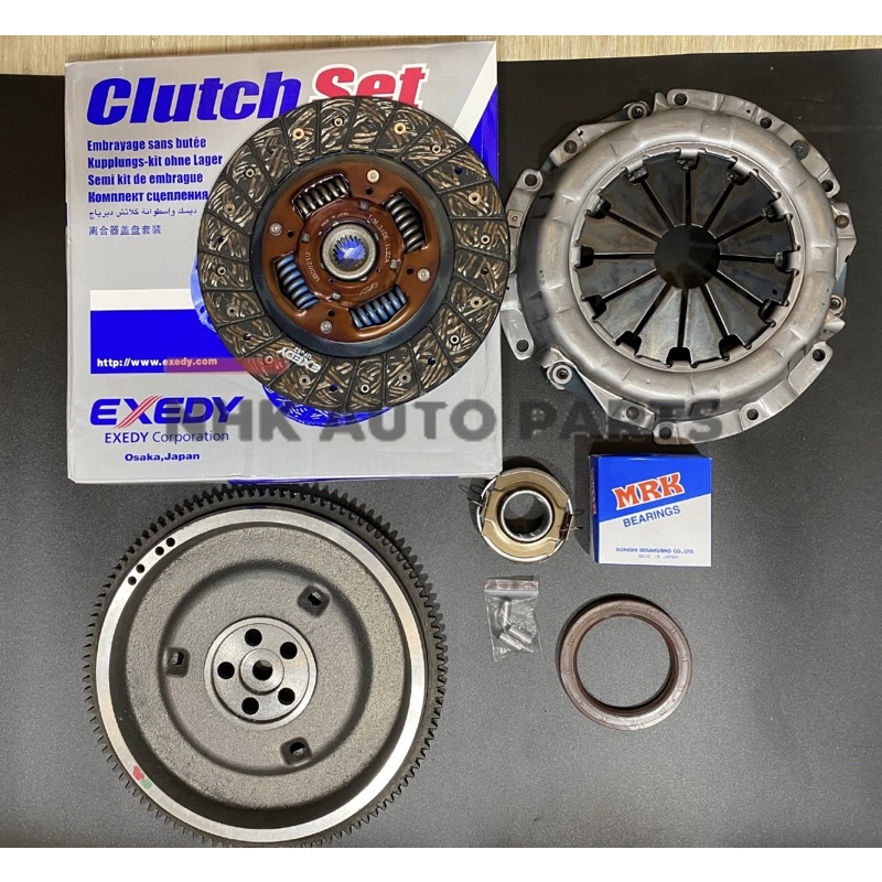 Flywheel Super Touring + Clutch Kit Set + Oil seal Saga Wira Satria