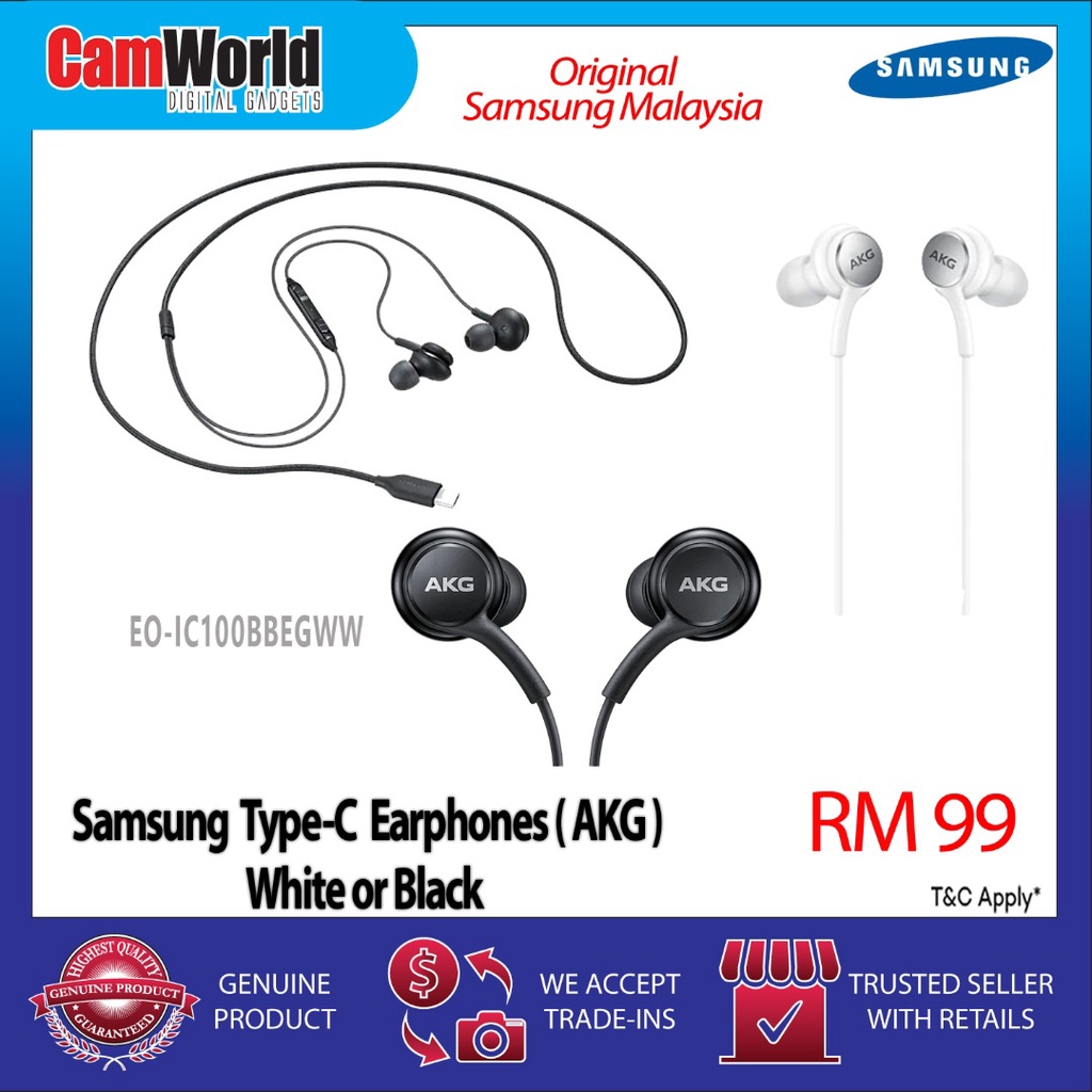 Samsung Akg Earphone Type C - SAMSUNG TYPE C AKG EARPHONE Shopee Malaysia