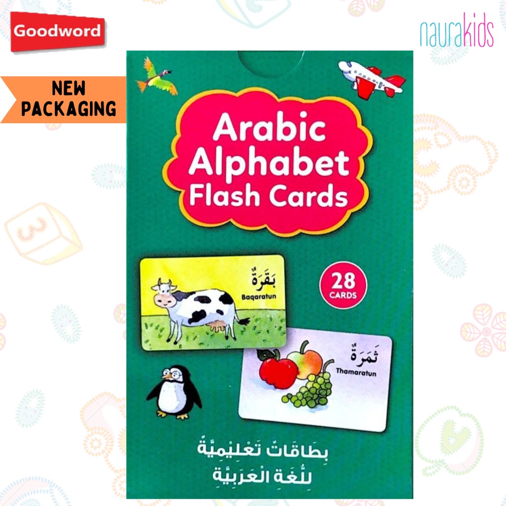 Arabic Alphabet Flash Card (Goodword) [DELS] Shopee Malaysia