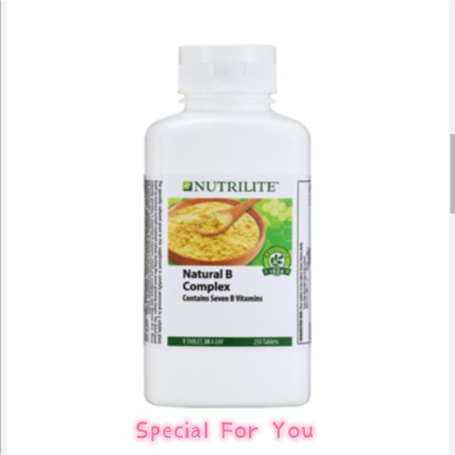 Ready Stock Amway Vitamin NUTRILITE Natural B Complex (250 Tab ...