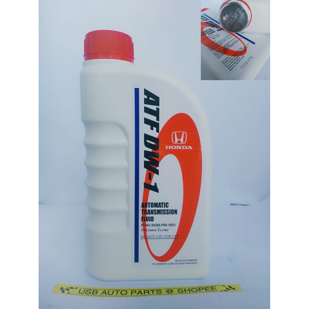 Original Honda Automatic Transmission Fluid ATF DW1 DW1 Shopee Malaysia