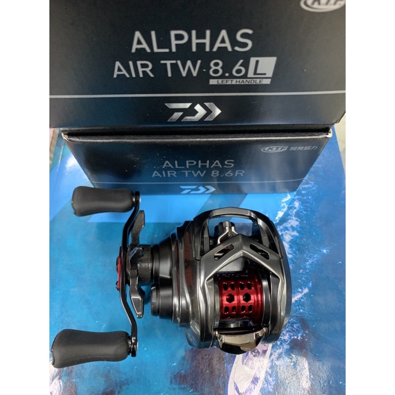 Daiwa Alphas Air TW 8.6 Left & Right with 1 year Warranty & Free Gift