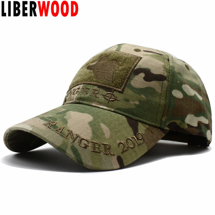 LIBERWOOD MultiCam SNIPER Ranger 2020 Embroidered Ball Cap Military ...