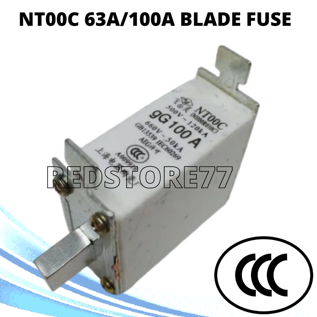 NT00C 63A / 100A BLADE FUSE / CUT OUT FUSE / HANDLE TYPE CUT OUT FUSE ...