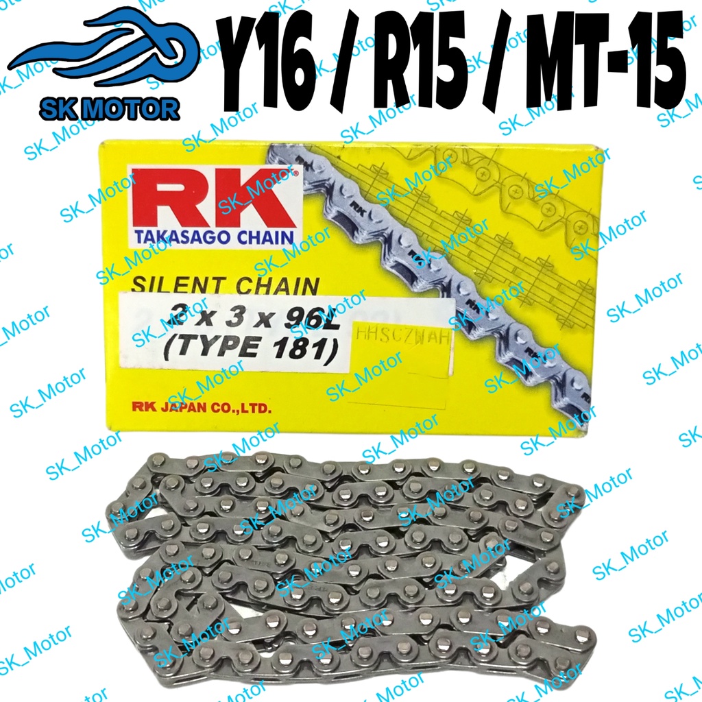 RK Japan 2x3x96L Yamaha Y16 Y16ZR / R15 V3 / MT15 MT 15 MT15 Timing