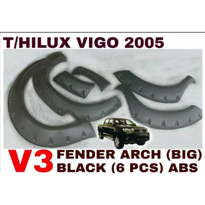 TOYOTA HILUX VIGO FENDER FLARES Shopee Malaysia