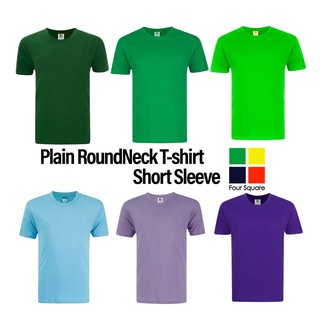 Foursquare RoundNeck T-Shirt (160gsm) -Royal Blue