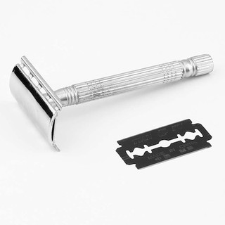 Pearl Shaving Double Edge Safety Razor SS-01 Graphite Black