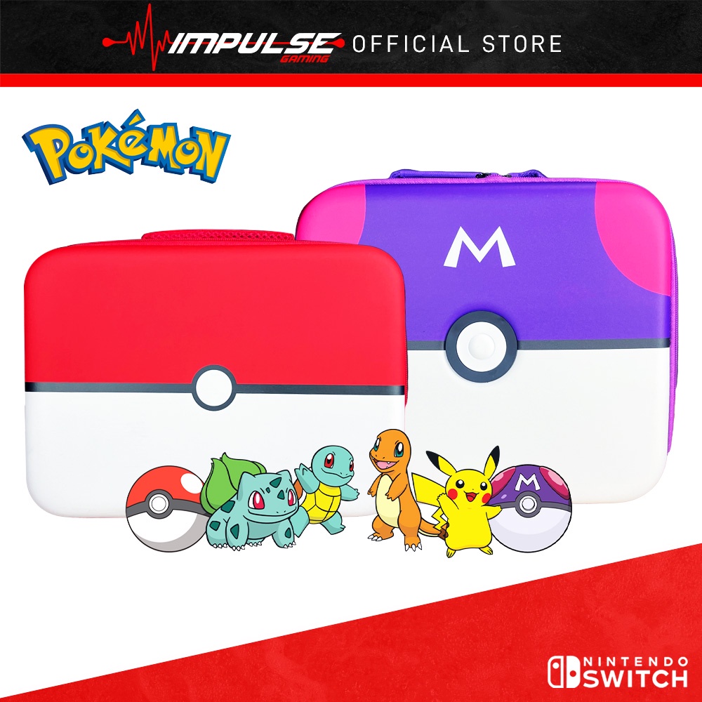 NSW Nintendo Switch Premium Travel Case [Poke Ball Edition / Master ...