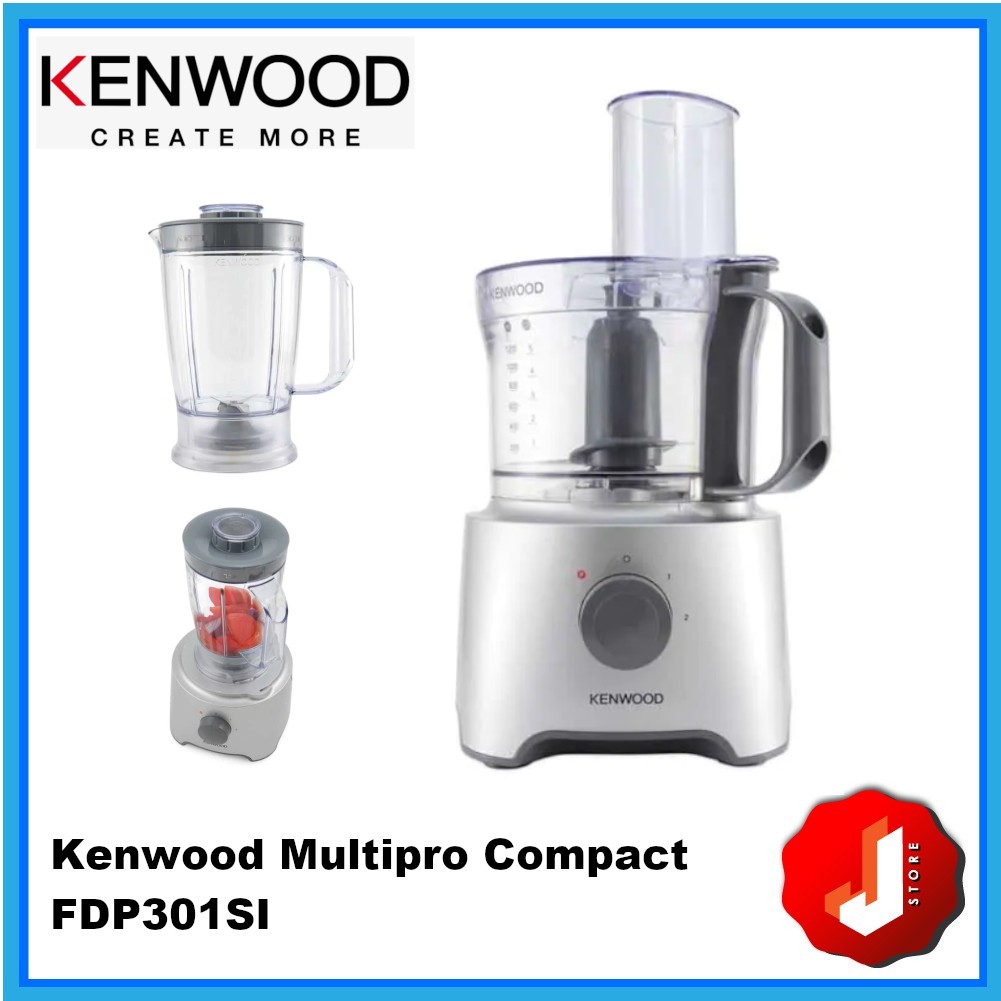Kenwood Multipro COmpact Food Processor FDP301SI 800W Shopee Malaysia