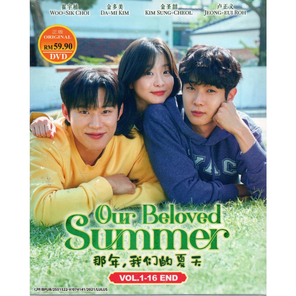 KOREAN DRAMA DVD OUR BELOVED SUMMER 那年，我们的夏天 (2021) VOL.1-16 END 4DVD ...
