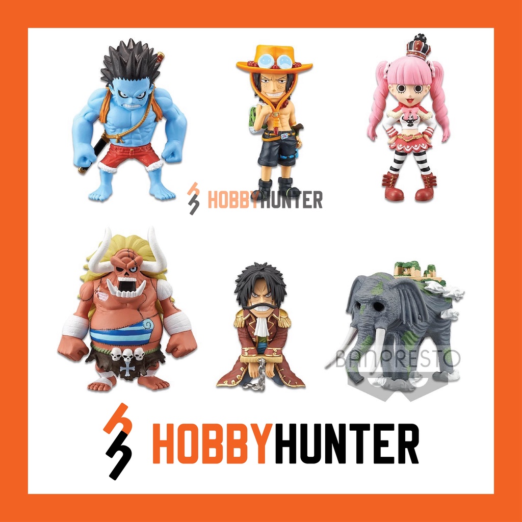 ( Stock Ready ) Banpresto WCF ONE PIECE Treasure Rally Vol.2 ( Set of 6 ...