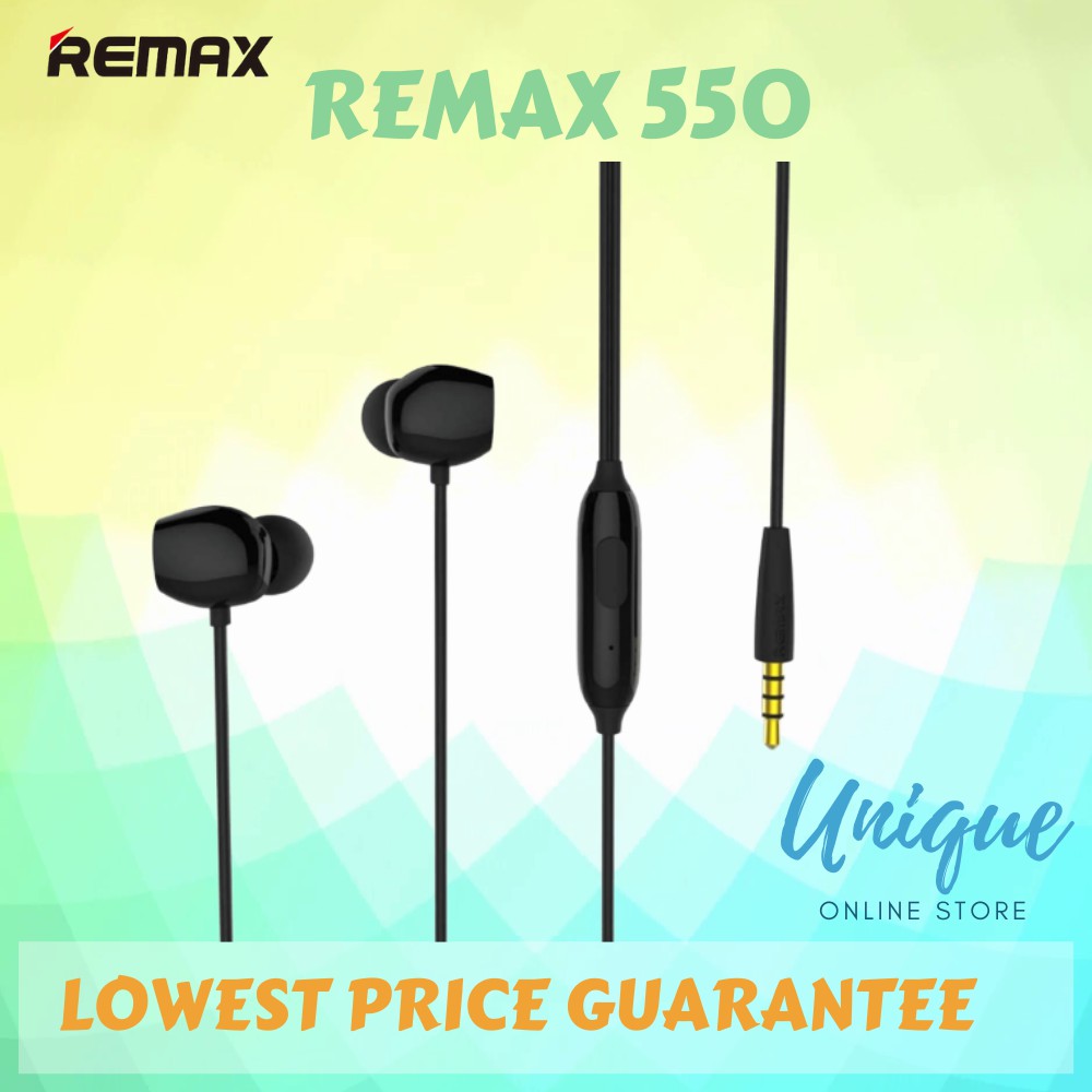 Remax RM-510 In-Ear Stereo Earphone Headphones With Mic Wired