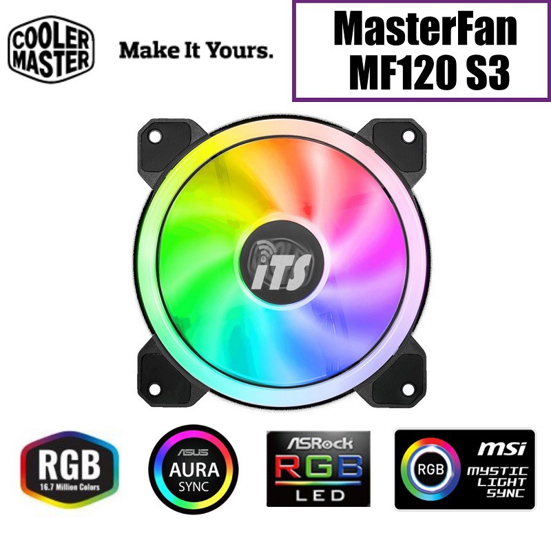 Cooler Master MasterFan MF120 S3 Chassis Fan Shopee Malaysia