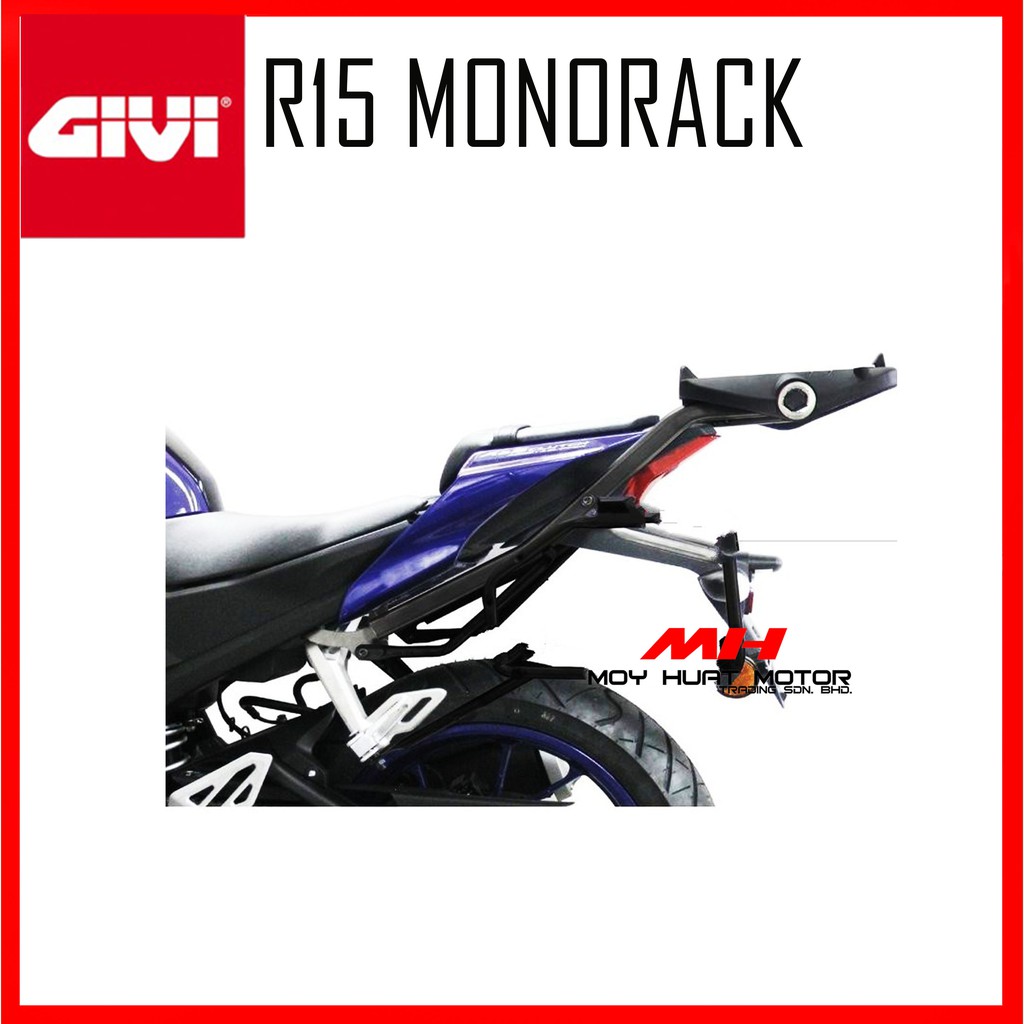 GIVI R15 MONORACK SPECIAL ADVANCE RACK HEAVY DUTY SRV ORIGINAL | Shopee ...
