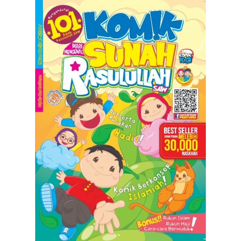 KOMIK ADAB-ADAB DAN SUNNAH RASULULLAH , 101 MARI MENGENAL SUNNAH ...