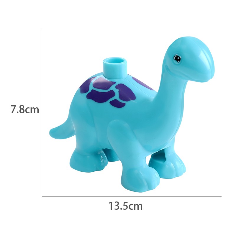 KACUU DIY Zoo Duplo Animal Building Blocks Duplos Animals Series Models Dinosaur DIY Figures Blocks Toys