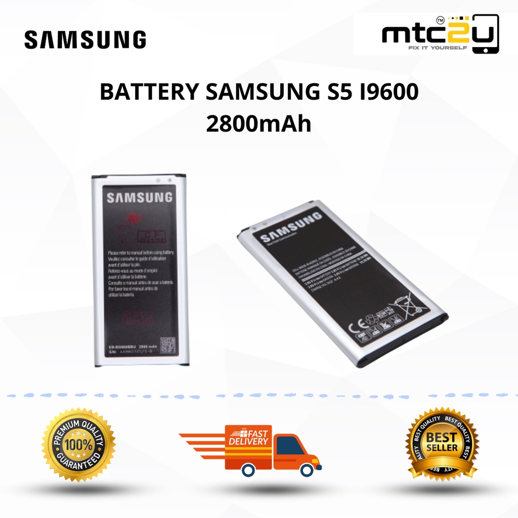 BATTERY-SAMSUNG S5 I9600 (EB-BG900BBC/EB-BG900BBU)/BATERI-SAMSUNG S5 ...