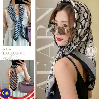 100cm Winter Scarf Women Luxury Brand Square Scarf 2021 New Key