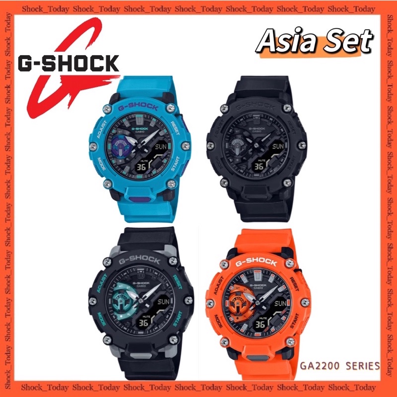 [Ready Stock] Casio G-Shock GA2200 Series GA2200-2 / GA2200BB-1 ...