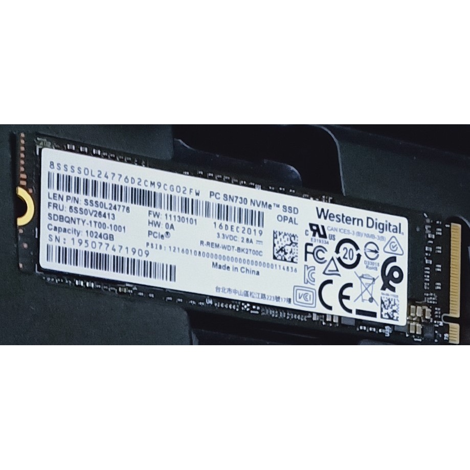 Western Digital PC SN730 1TB NVMe SSD | Shopee Malaysia