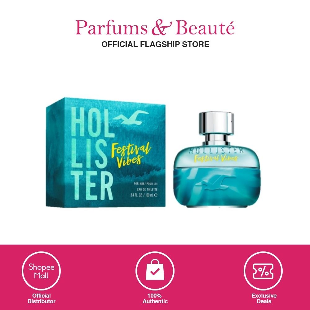 Hollister festival vibes for cheap him 100ml