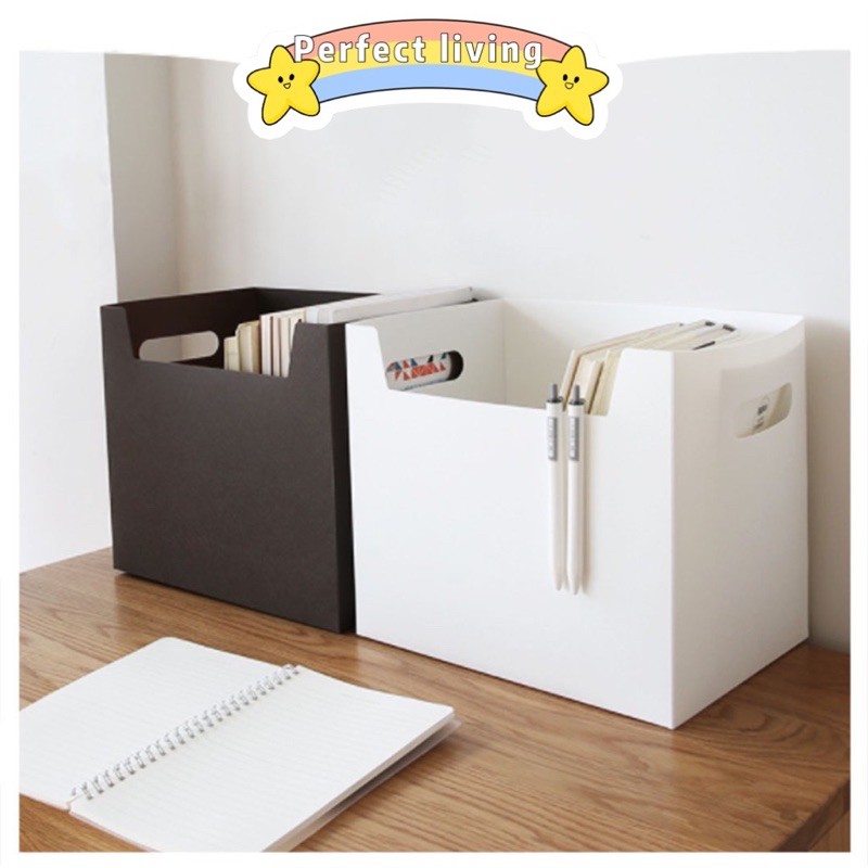 Multi-functional Simple Sorting Box Tableware Storage PP File Box Paper ...