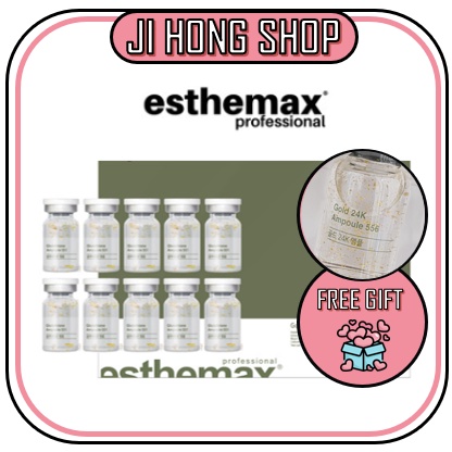 Sérum Vitamine C Esthepro Éclaircissant - 10 Ampoules De 8ml - Soin Peau Blanchissant Coréen