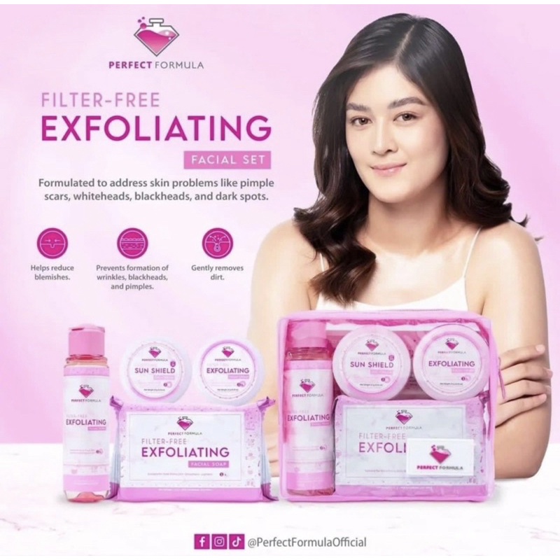 💥PERFECT FORMULA - FILTER FREE EXFOLIATING FACIAL SET - MILD SET 💗 ...