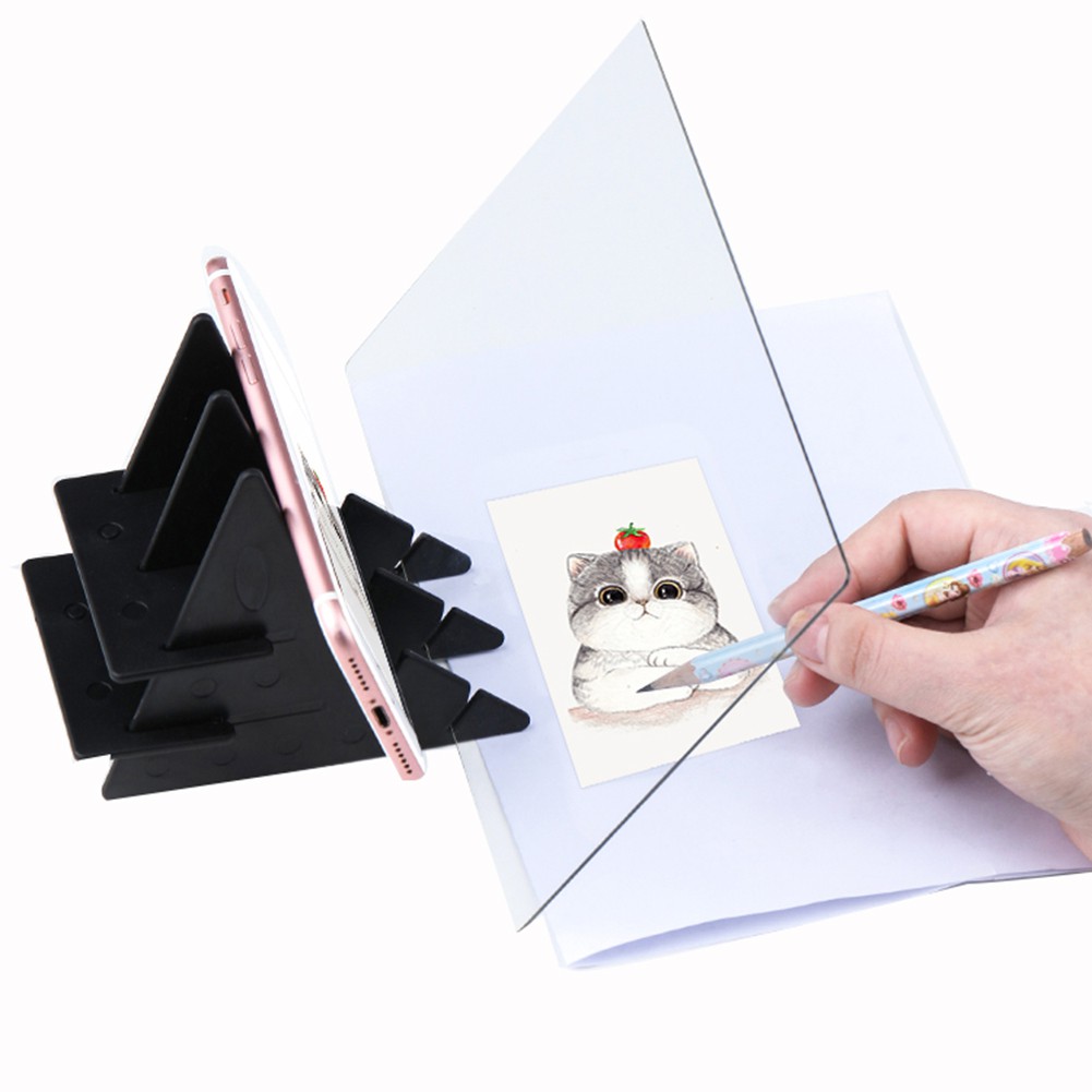 Art Tracing Projector Optical Painting Board Art Projector Drawing Tools  Optical Clear Drawing Board Portable For Kids Adults