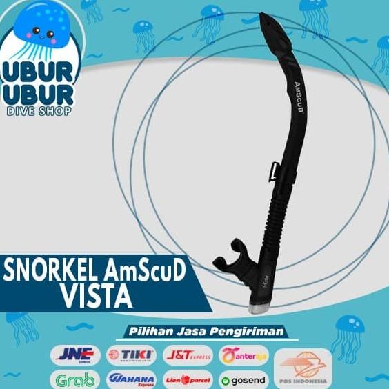 Amscud VISTA SemiDry Snorkel Snorkel/Diving Snorkel Shopee Malaysia