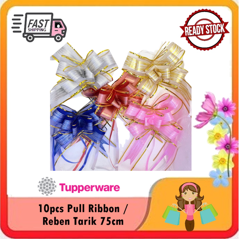 🔥 10pcs Pull Ribbon / Reben Tarik 75cm 🔥 | Shopee Malaysia