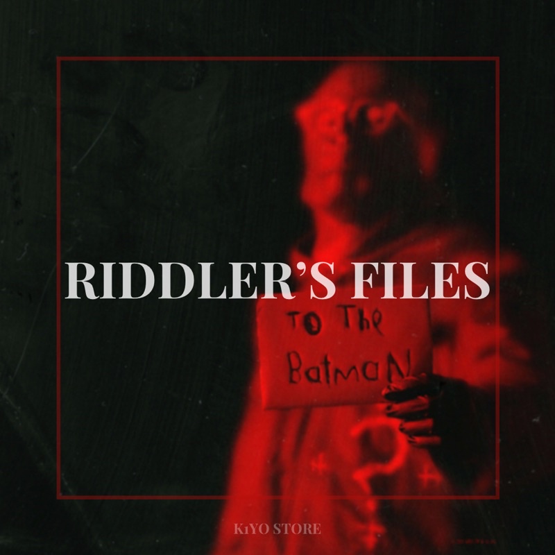 Riddler's Files/ Documents | The Batman 2022 | Shopee Malaysia