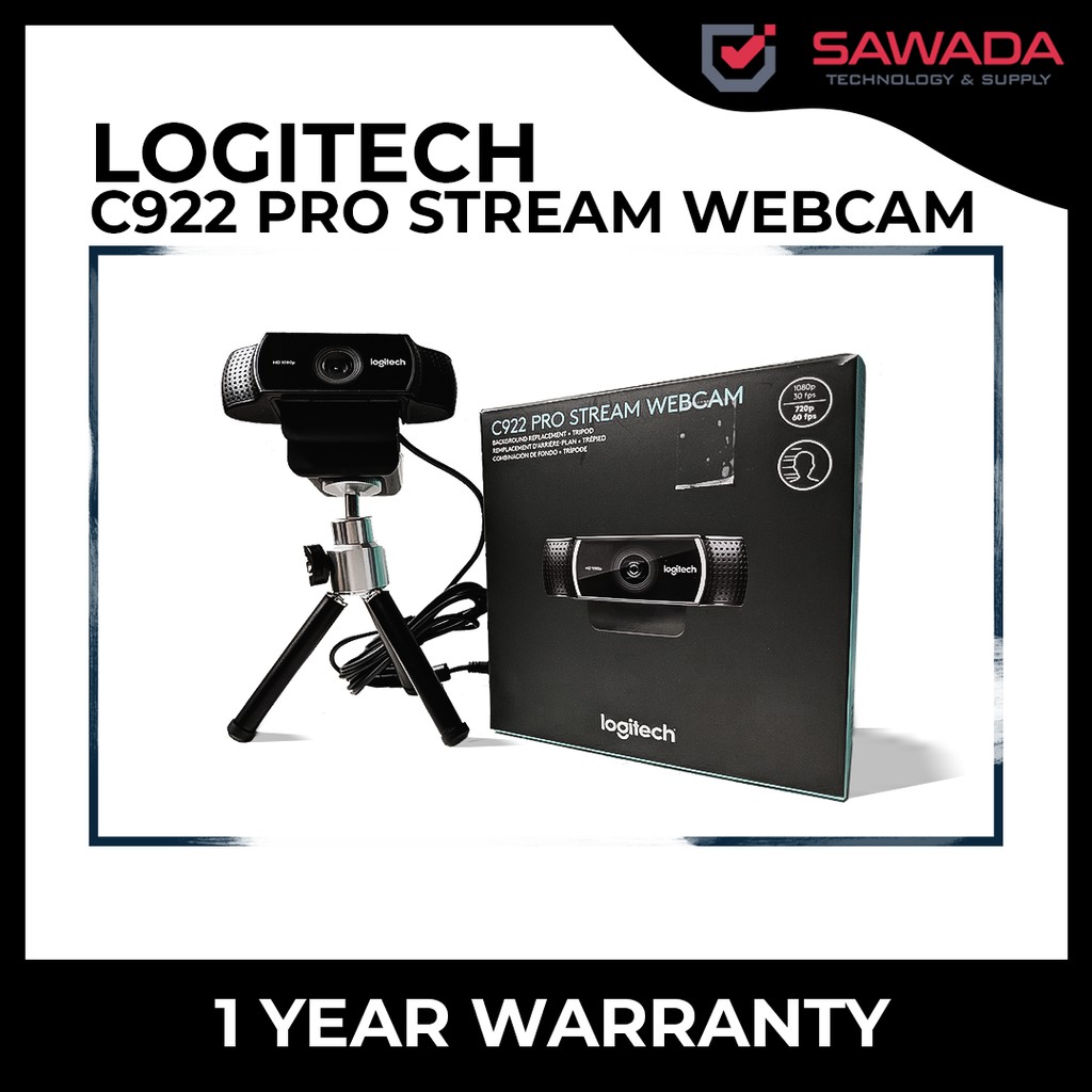 LOGITECH C922 PRO STREAM WEBCAM | Shopee Malaysia